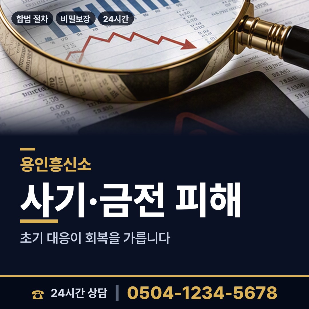 용인 기흥동 탐정비용 상담 안내
